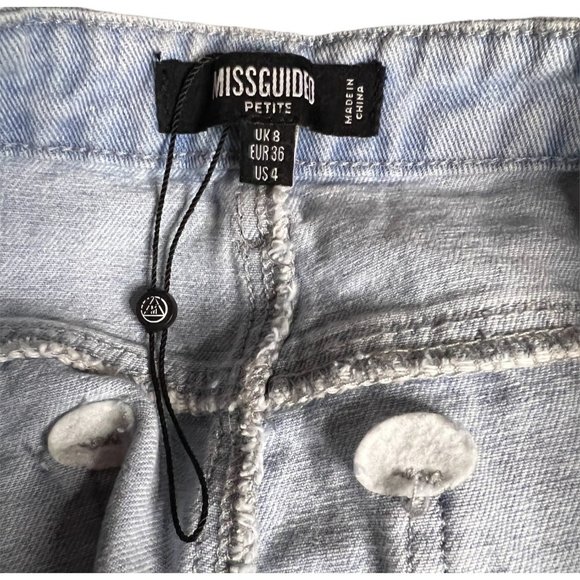 Women's Missguided Jeans Size 4P - Picture 4 of 5